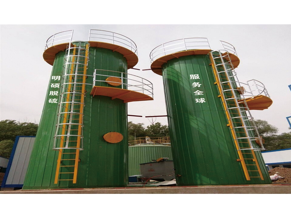 山西钢厂高炉煤气精脱硫项目现场